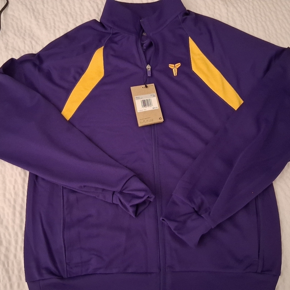 Nike Kobe DRI-FIT Jacket Court Purple University Gold NWT Size XS Hj8097-547